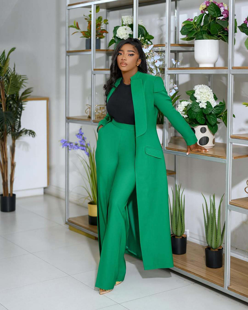 Women'S Fashion Business Casual - Streetwear Fashion X-Long Blazer Coat and