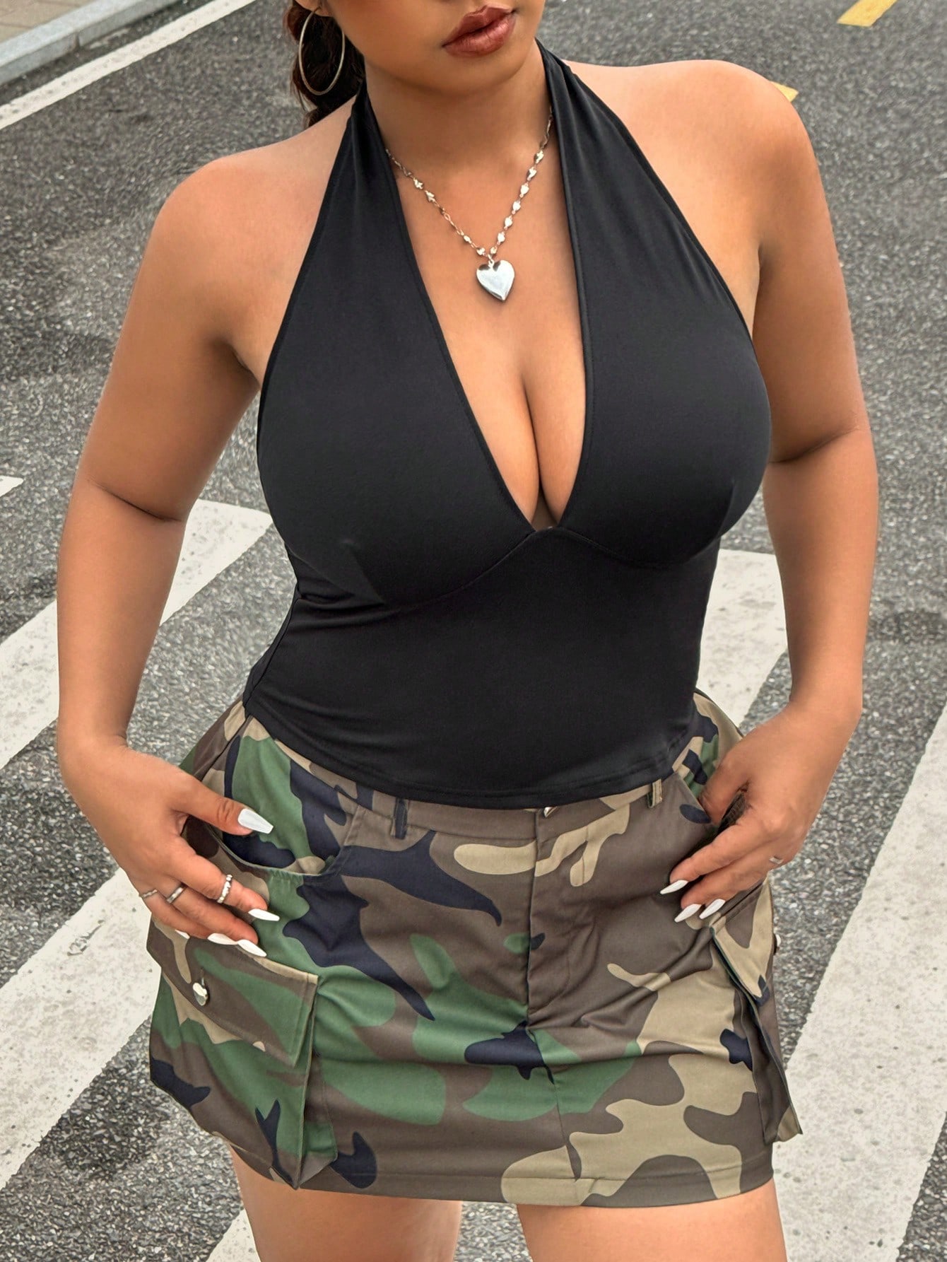 Women'S Fashion Vest Tops - New Fashion Solid Color Plus Size