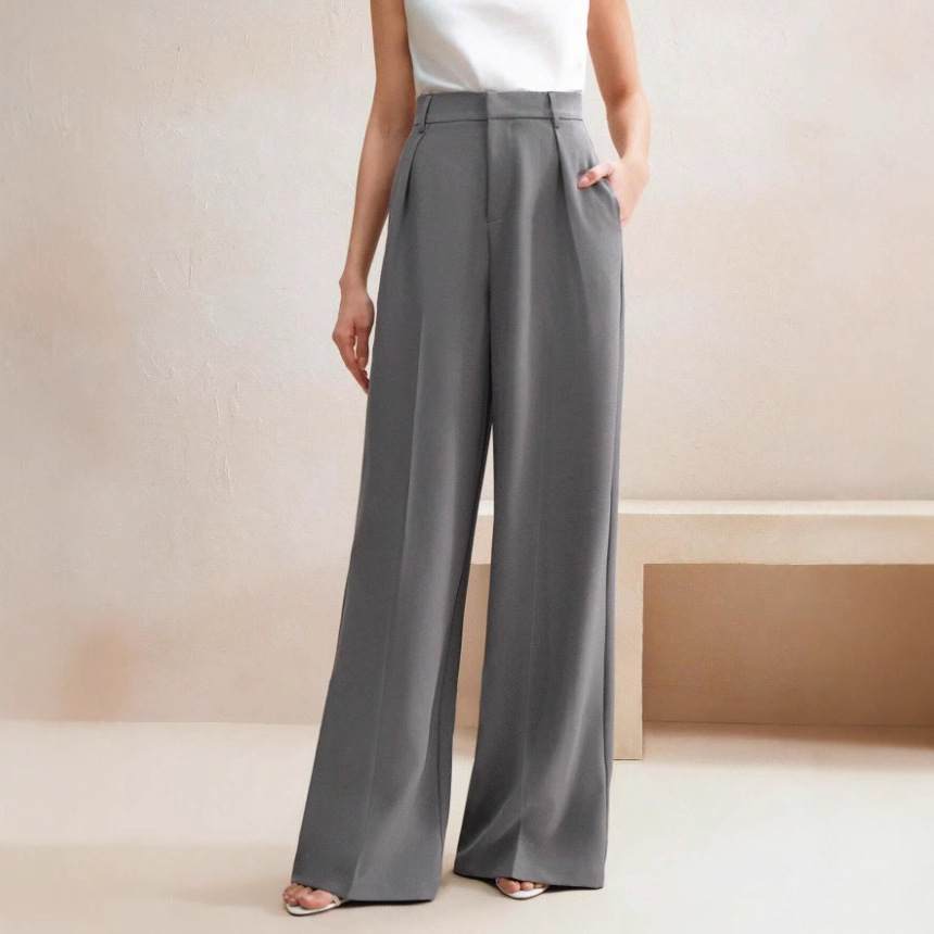 Women'S Fashion Business Casual - Casual Drapey Loose Wide Leg Pants