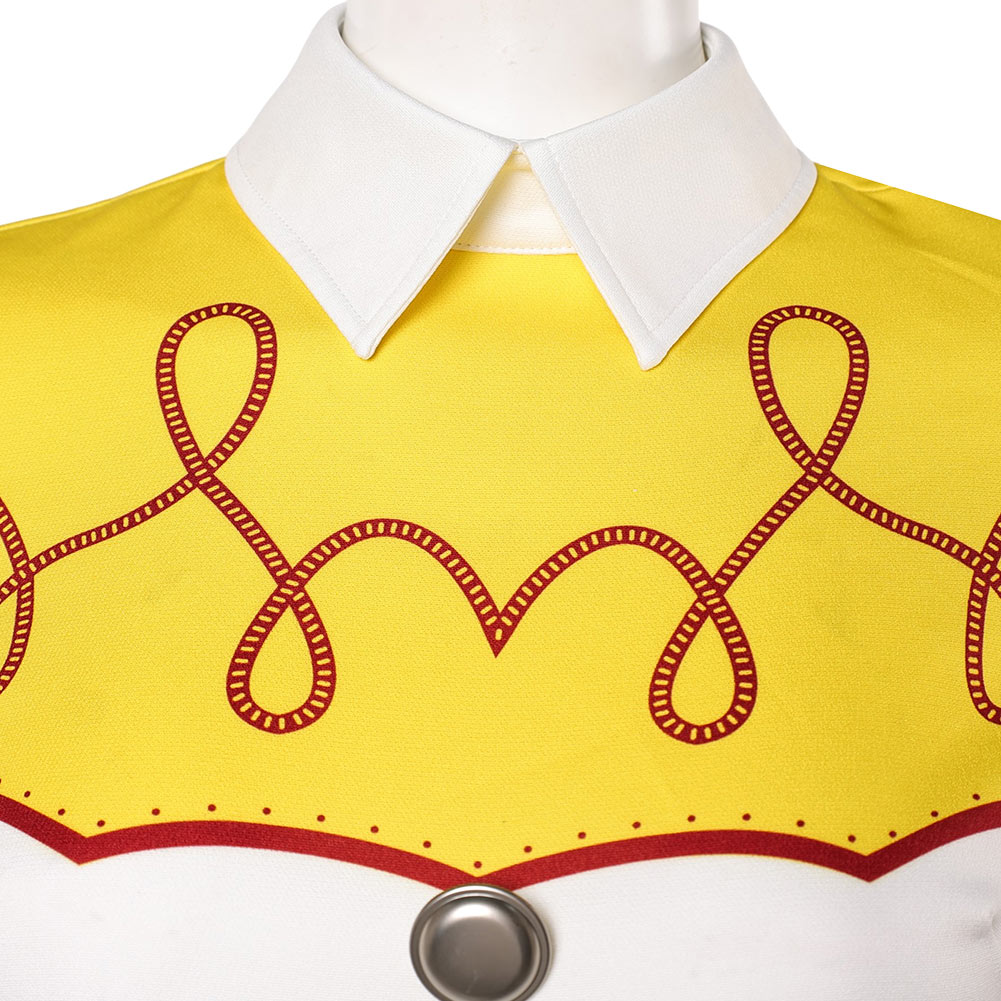 Jessie Cowgirl Cosplay Outfit  - огляд і ціна Belted Shirt Dress