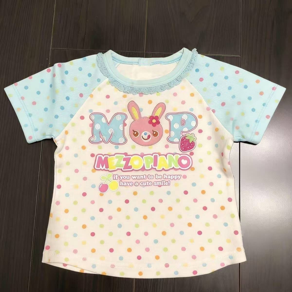 Vintage Kawaii Cute Short Slee - огляд і ціна Crop Top Women
