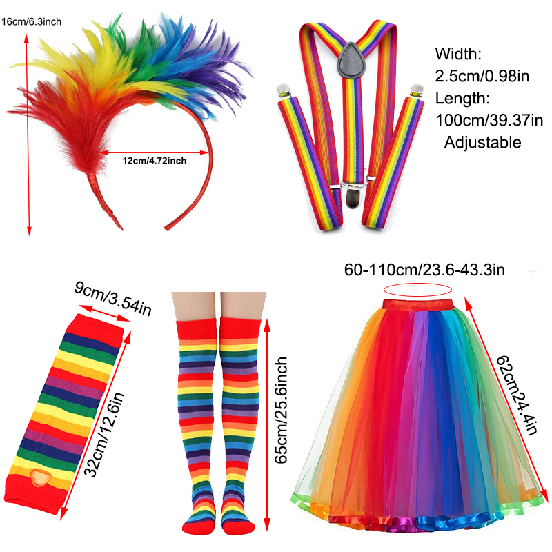 Rainbow Headband Strap Sleeve  - огляд і ціна Belted Shirt Dress