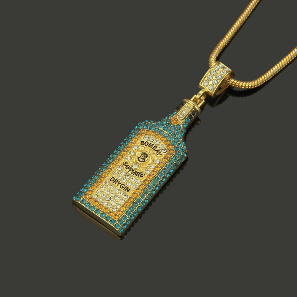 Big Wine bottle Necklaces Full - огляд і ціна Women'S Fashion Vogue