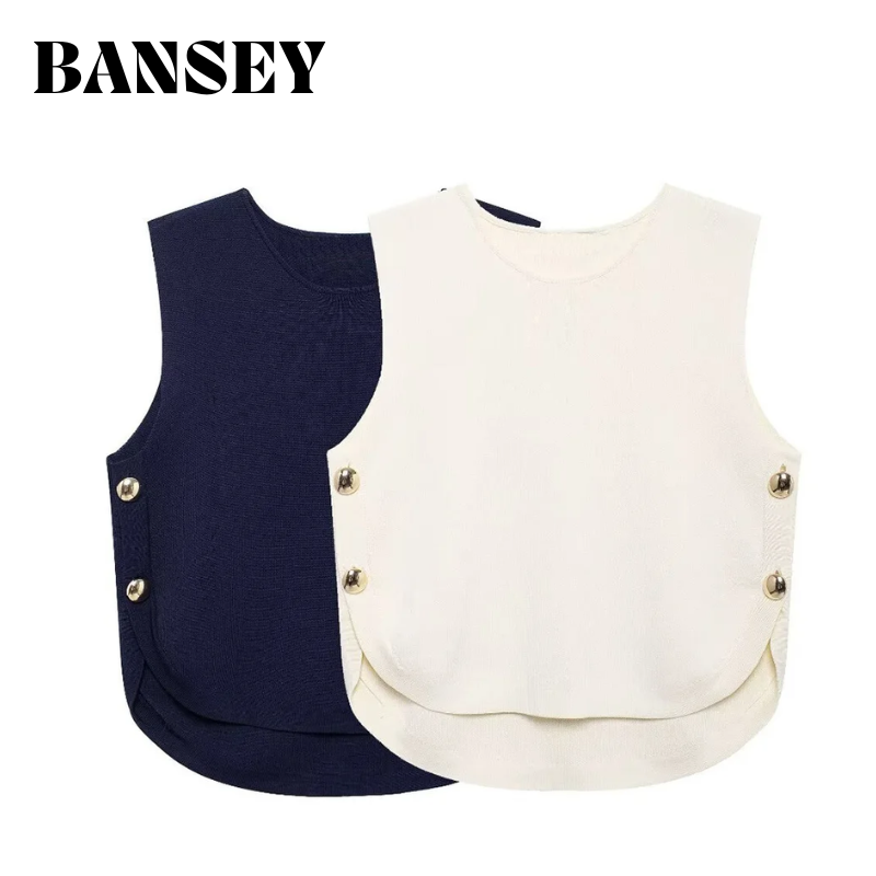 2025   Women's  Chic  Sleevele - огляд і ціна Asymmetric Top Women