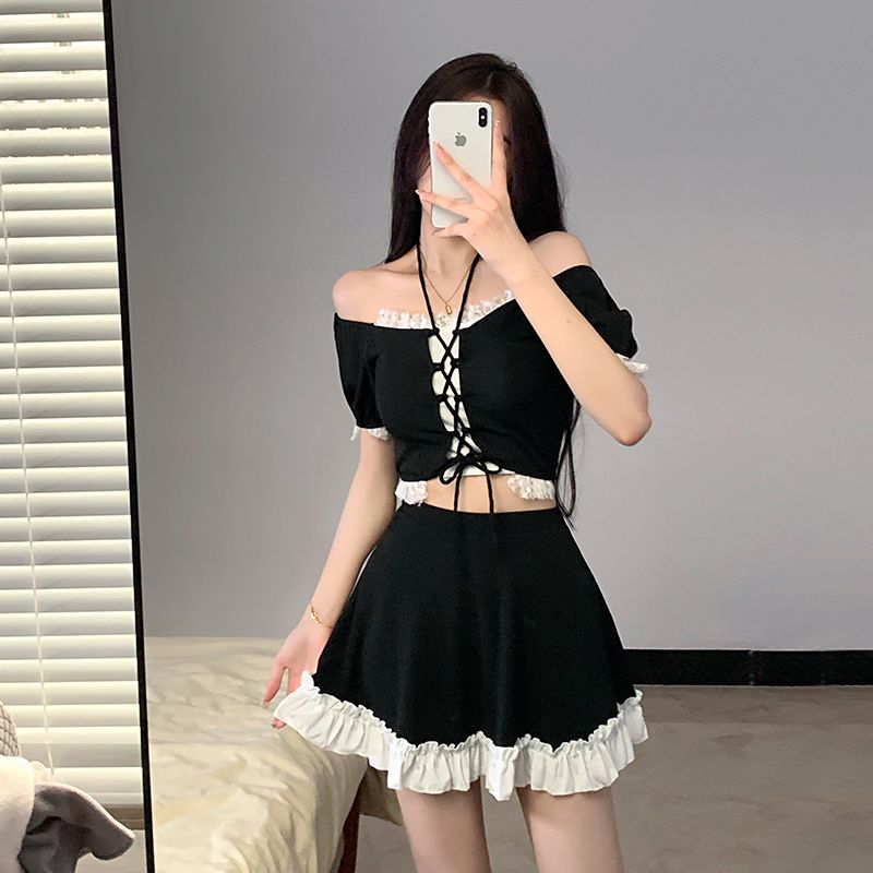 Instagram Style Women Two Piec - огляд і ціна Women'S Fashion Middle Ages