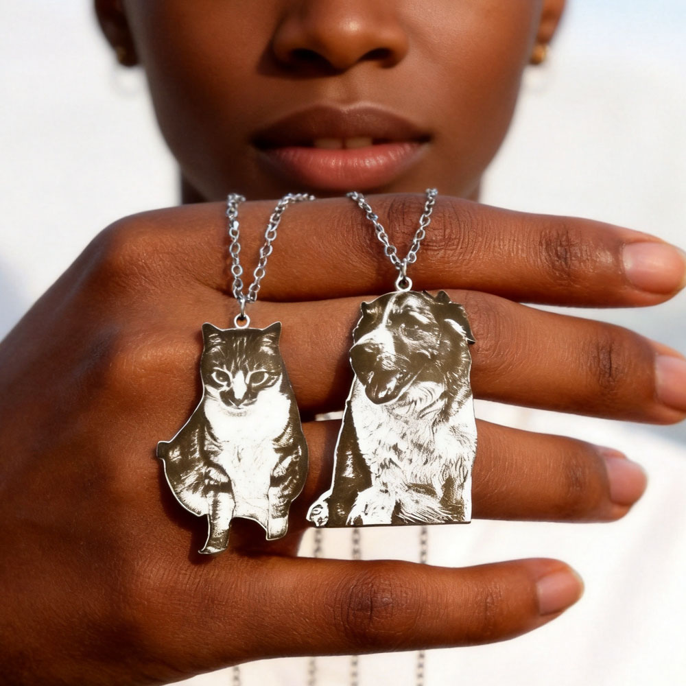 Custom Engrave Pet Photo Neckl - огляд і ціна Xl Women'S Fashion