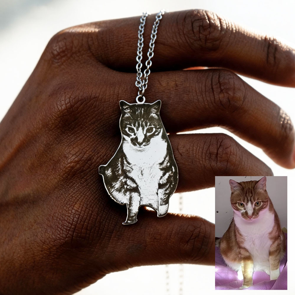 Custom Engrave Pet Photo Neckl - огляд і ціна Xl Women'S Fashion