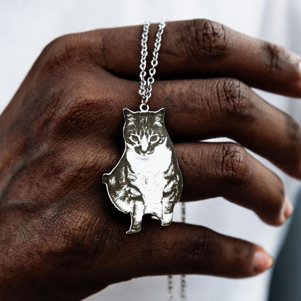 Custom Engrave Pet Photo Neckl - огляд і ціна Xl Women'S Fashion