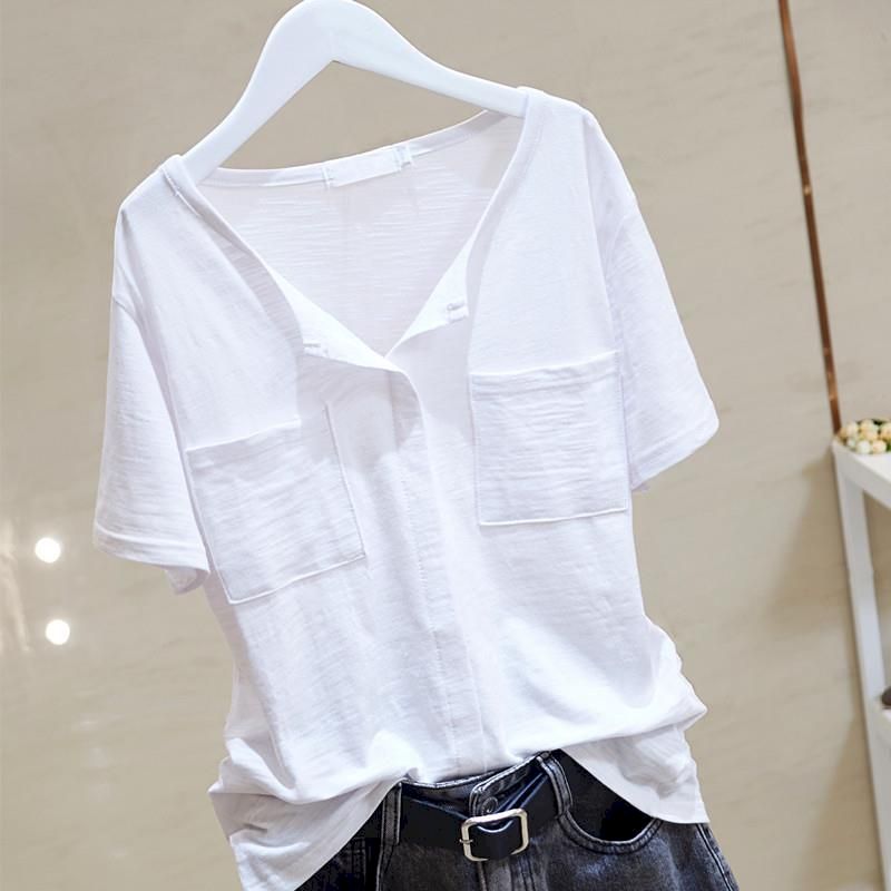Summer Trend Slub Cotton T Shi - огляд і ціна Women'S Fashion Trends 2026 Spring Summer