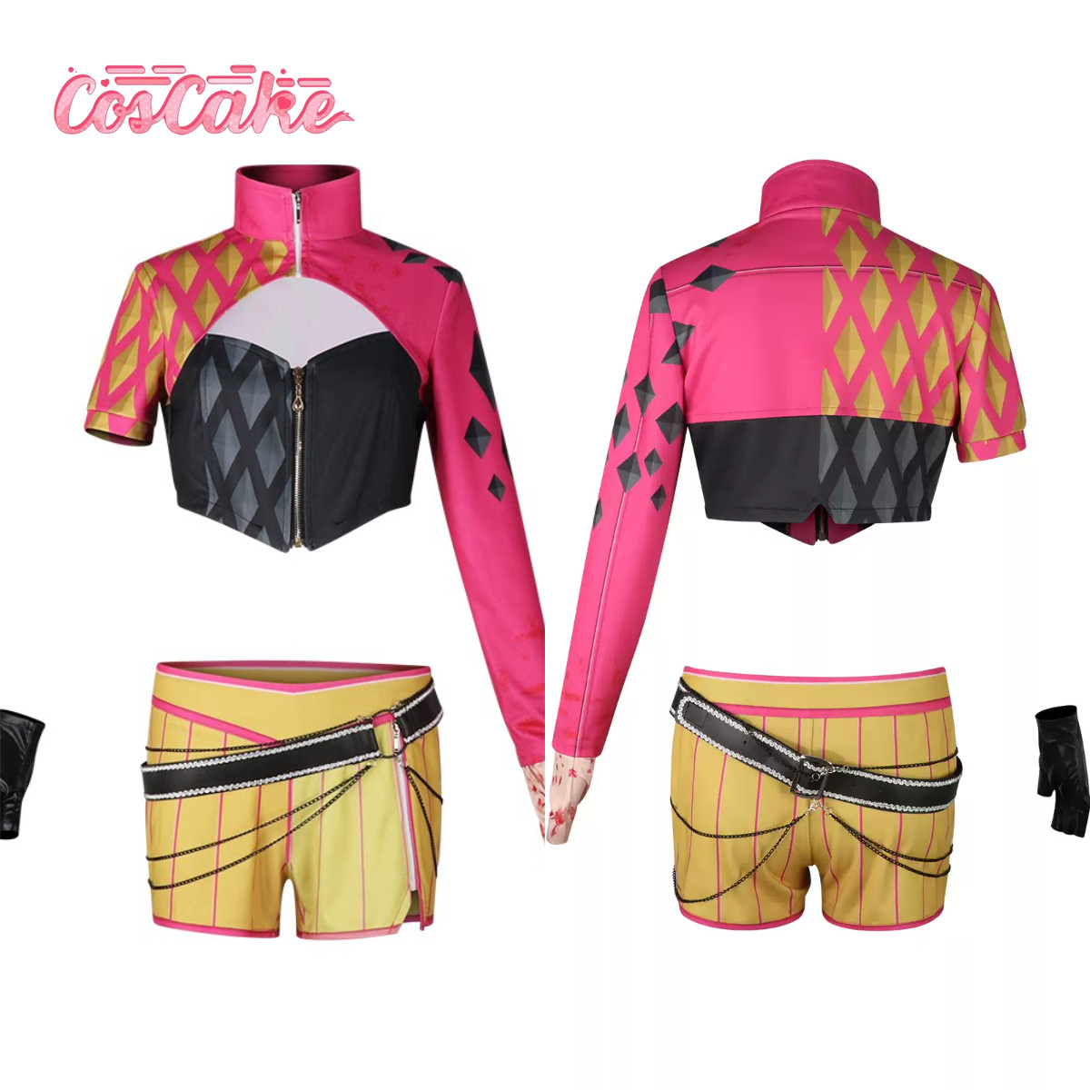DDD MiNA Trickster Cosplay Cos - огляд і ціна Asymmetric Top Women