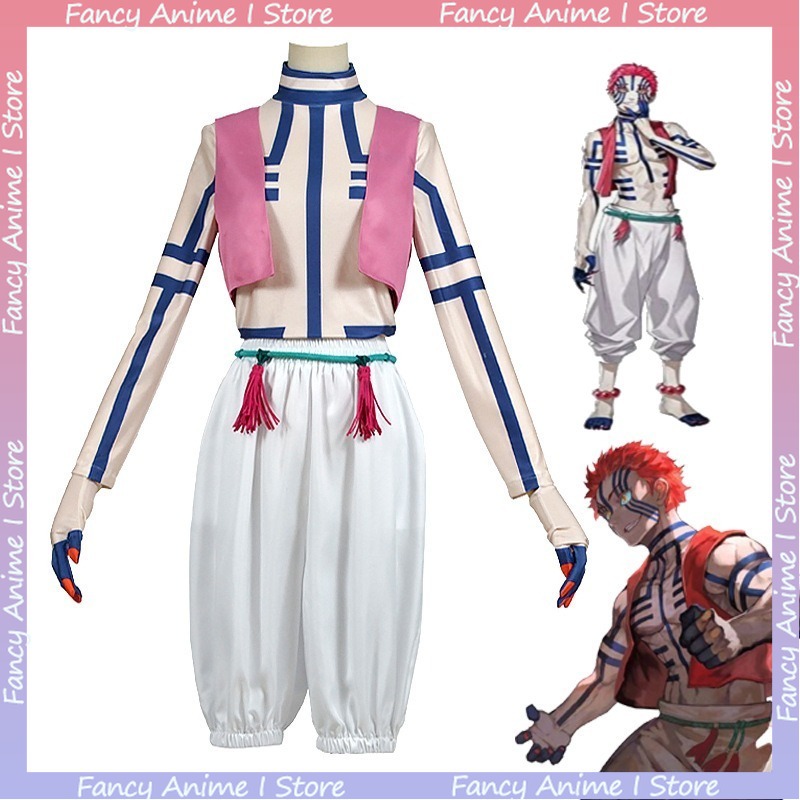 Anime Akaza Copsplay Costume H - огляд і ціна Women'S Fashion Vest Tops