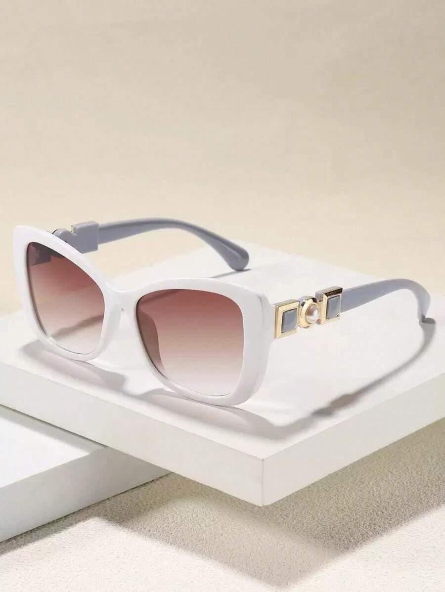 Pearl-Inspired Acrylic Cat-Eye - огляд і ціна Women'S Fashion Business Casual