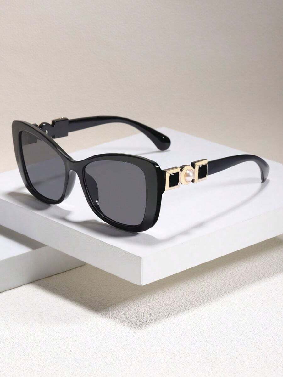 Pearl-Inspired Acrylic Cat-Eye - огляд і ціна Women'S Fashion Business Casual