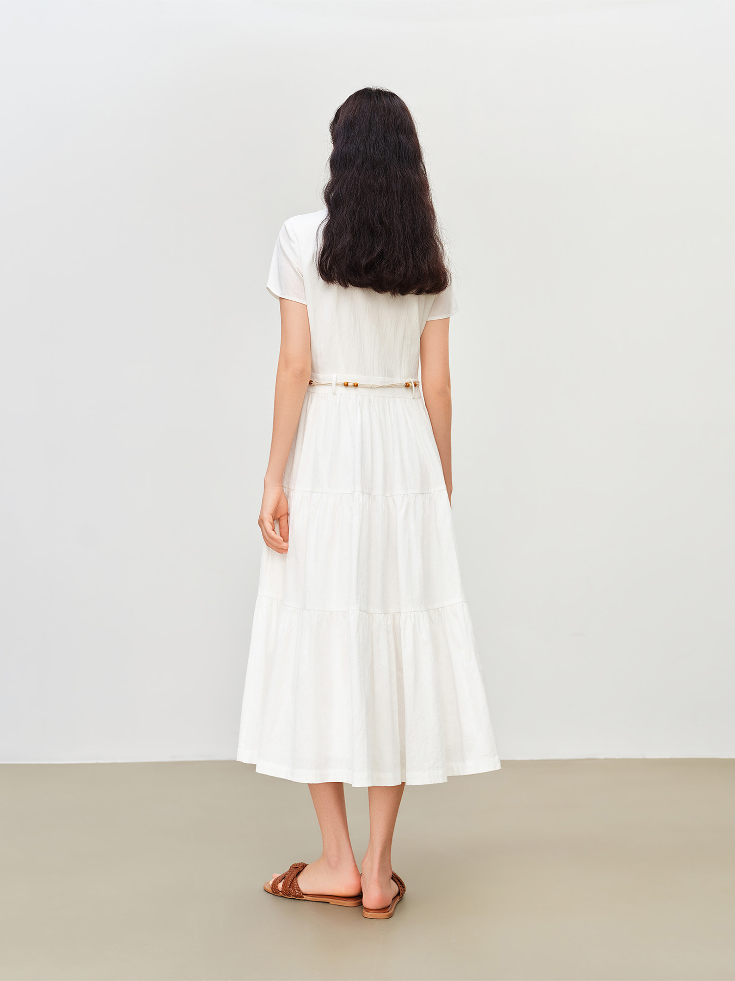 ZIQIAO 2026 Summer Petite Jacq - огляд і ціна Belted Shirt Dress