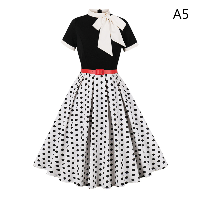 50 60s Vintage Dress Women Pol - огляд і ціна Women'S Fashion From The 60S