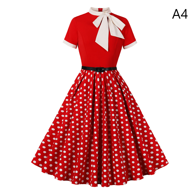 50 60s Vintage Dress Women Pol - огляд і ціна Women'S Fashion From The 60S