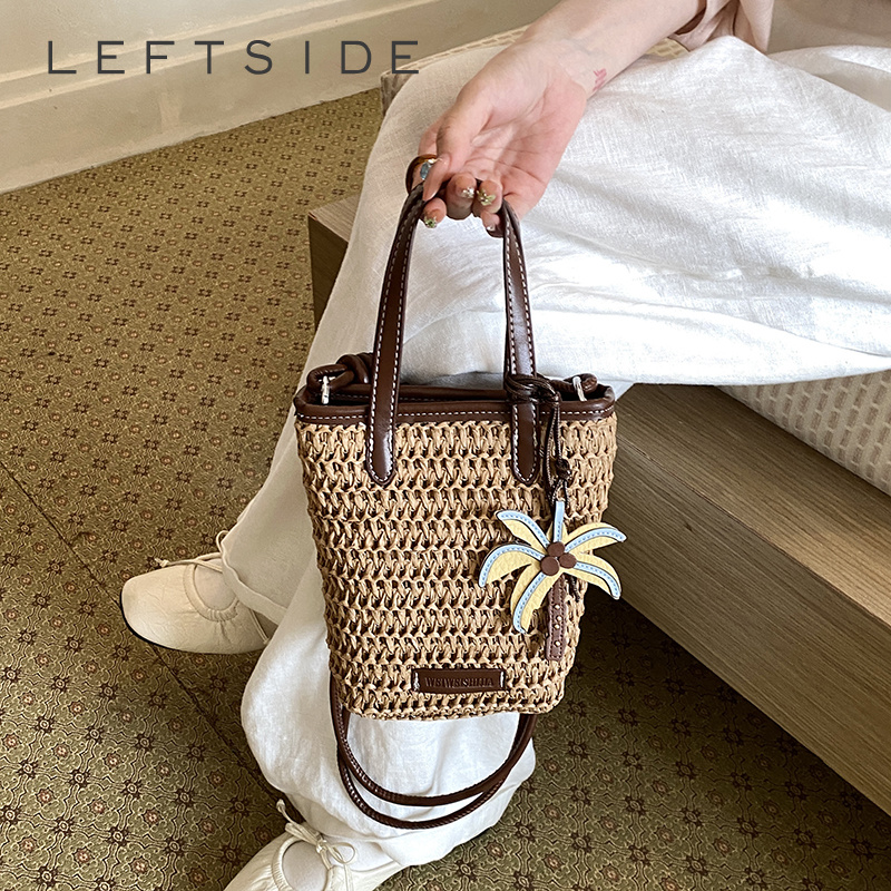 Women Mini Straw Woven Bucket  - огляд і ціна Women'S Fashion Trends 2026 Spring Summer