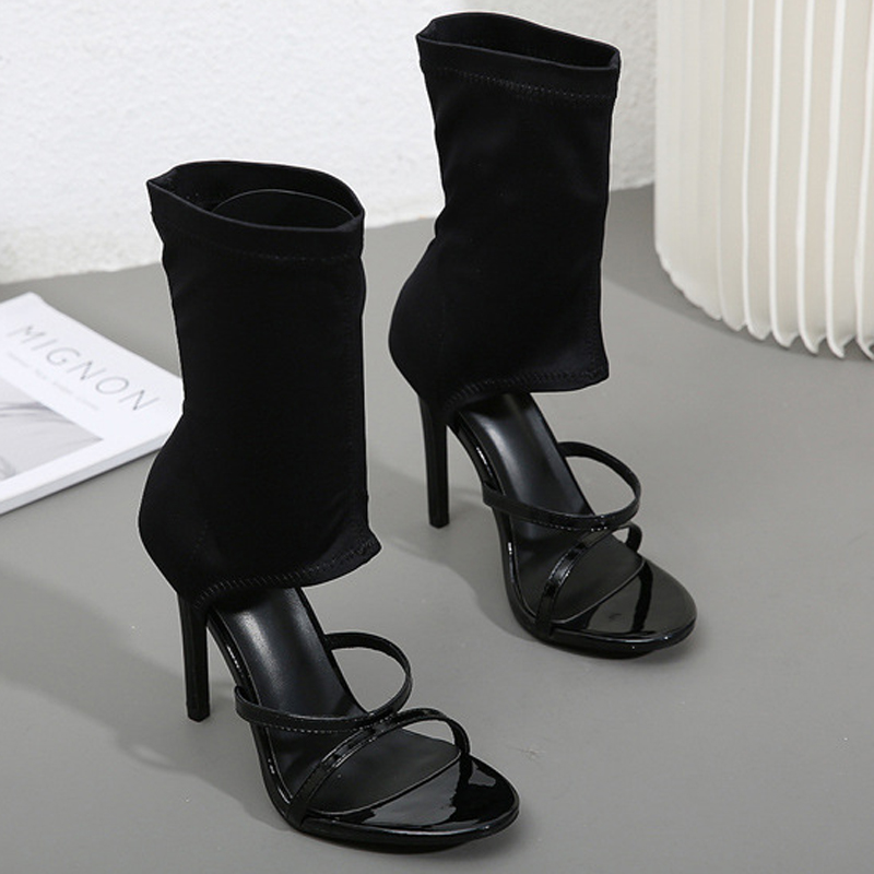 Fashion High Top Elastic Fabri - огляд і ціна Women'S Fashion Boots