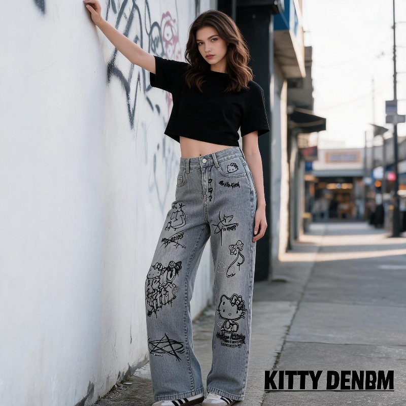 Cute Keiokitty Rhinestone Graf - огляд і ціна Xl Women'S Fashion