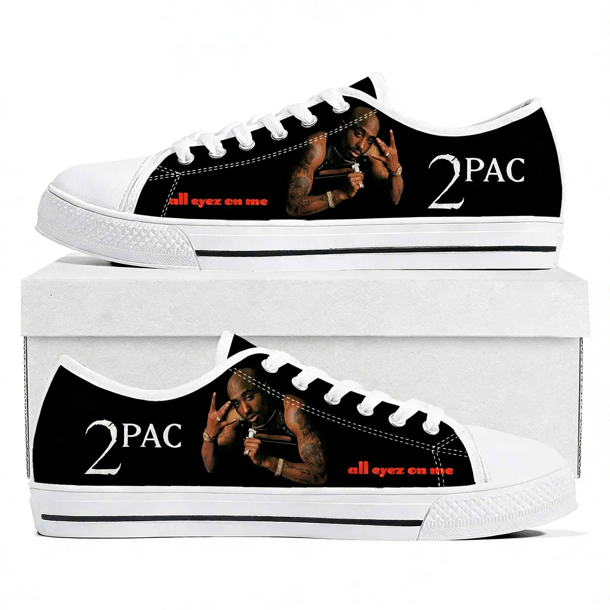 Rap 2Pac Tupac Low Top High Qu - огляд і ціна Women'S Fashion Business Casual