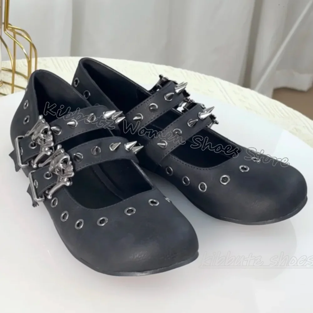 Gothic Ballet Pumps Punk Rock  - огляд і ціна Women'S Fashion Belts
