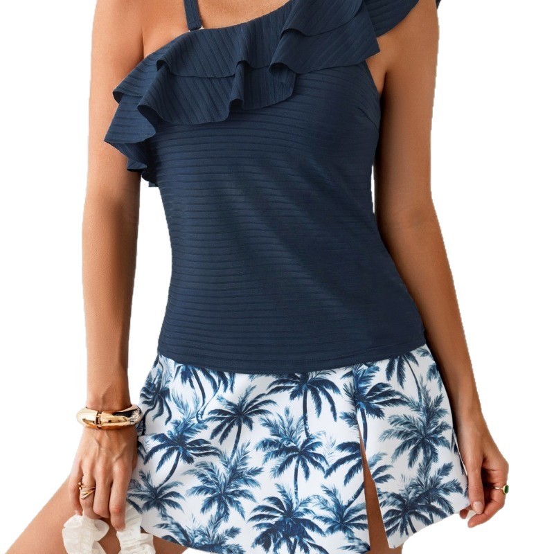 Woman Tankini Swimwear Sleevel - огляд і ціна Crop Top Women