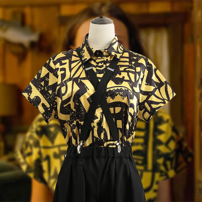 Eleven Yellow Shirt Belts Cosp - огляд і ціна Belted Shirt Dress