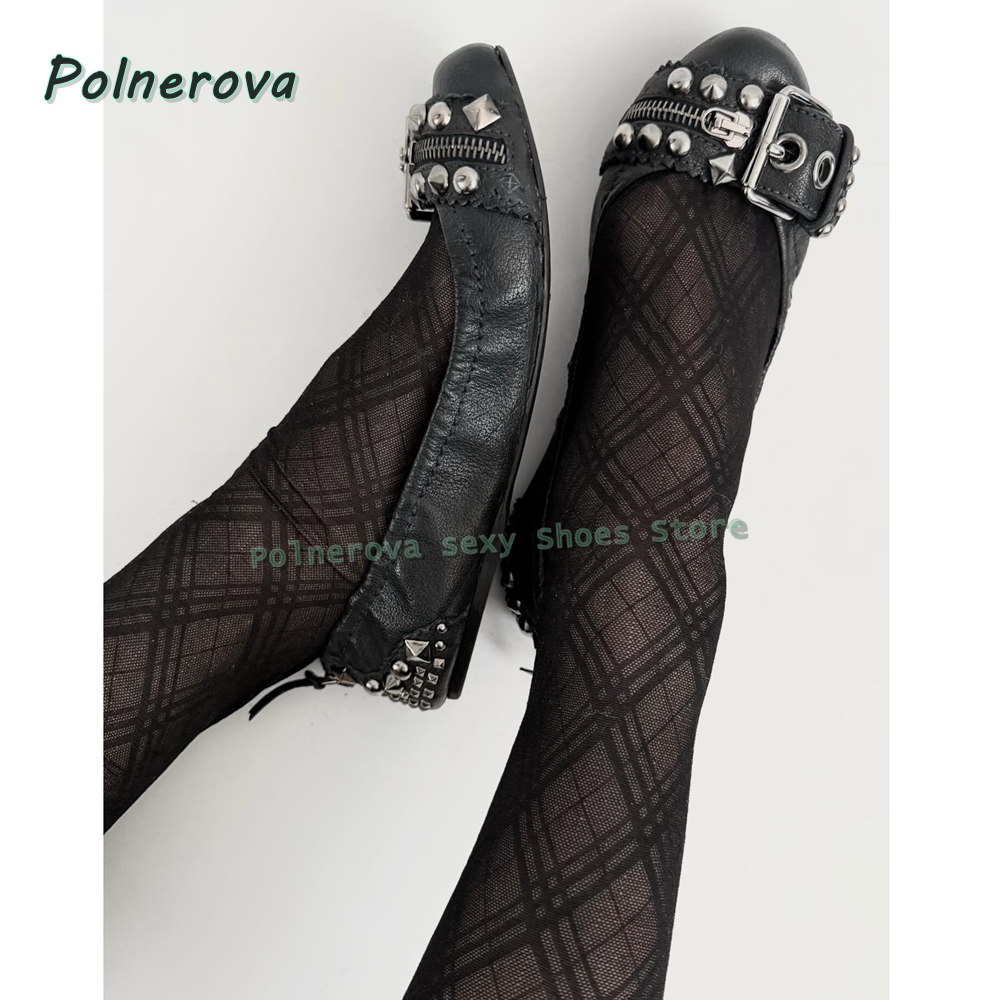 Rivet Belt Buckle Mary Jane Sh - огляд і ціна Women Fashion Store