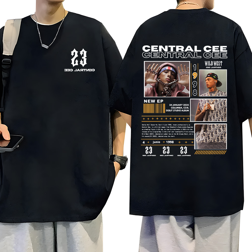 Rapper Central Cee Wild West T - огляд і ціна Women'S Fashion Wild West