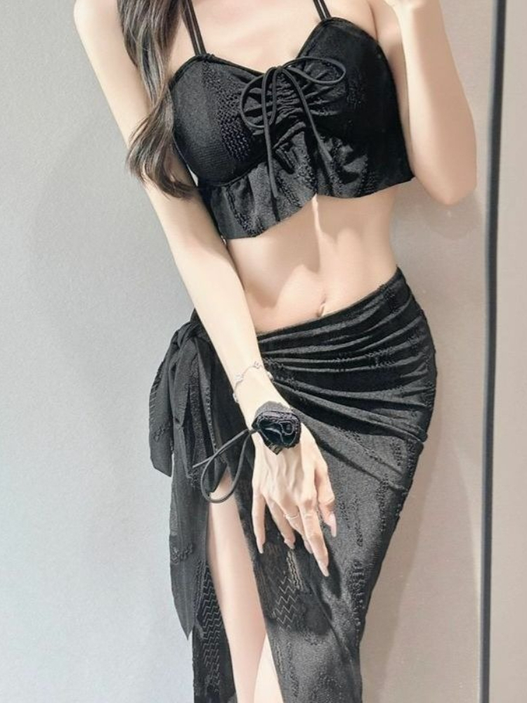 Ladies Floral Two Piece Swimsu - огляд і ціна Women'S Fashion Middle Ages