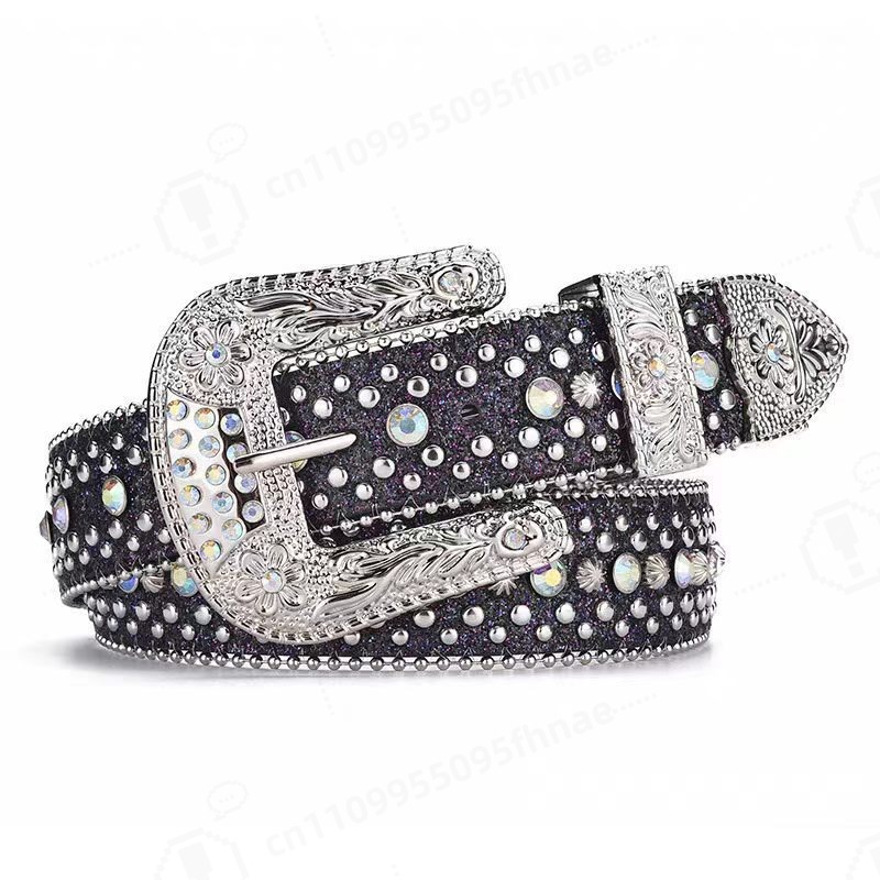Y2K Style Rhinestone Belt For  - огляд і ціна Women'S Fashion Belts