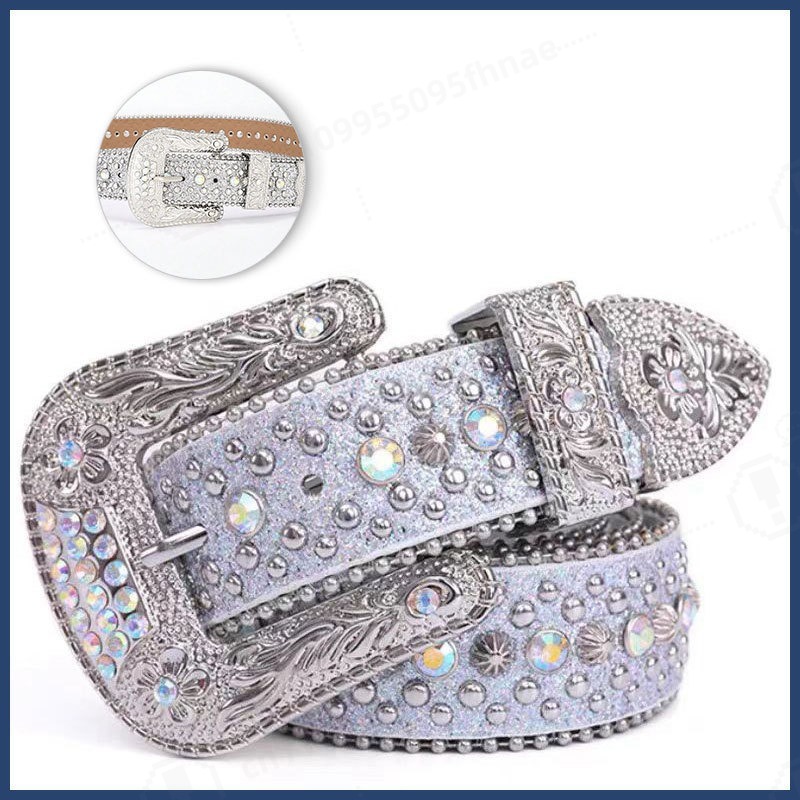 Y2K Style Rhinestone Belt For  - огляд і ціна Women'S Fashion Belts