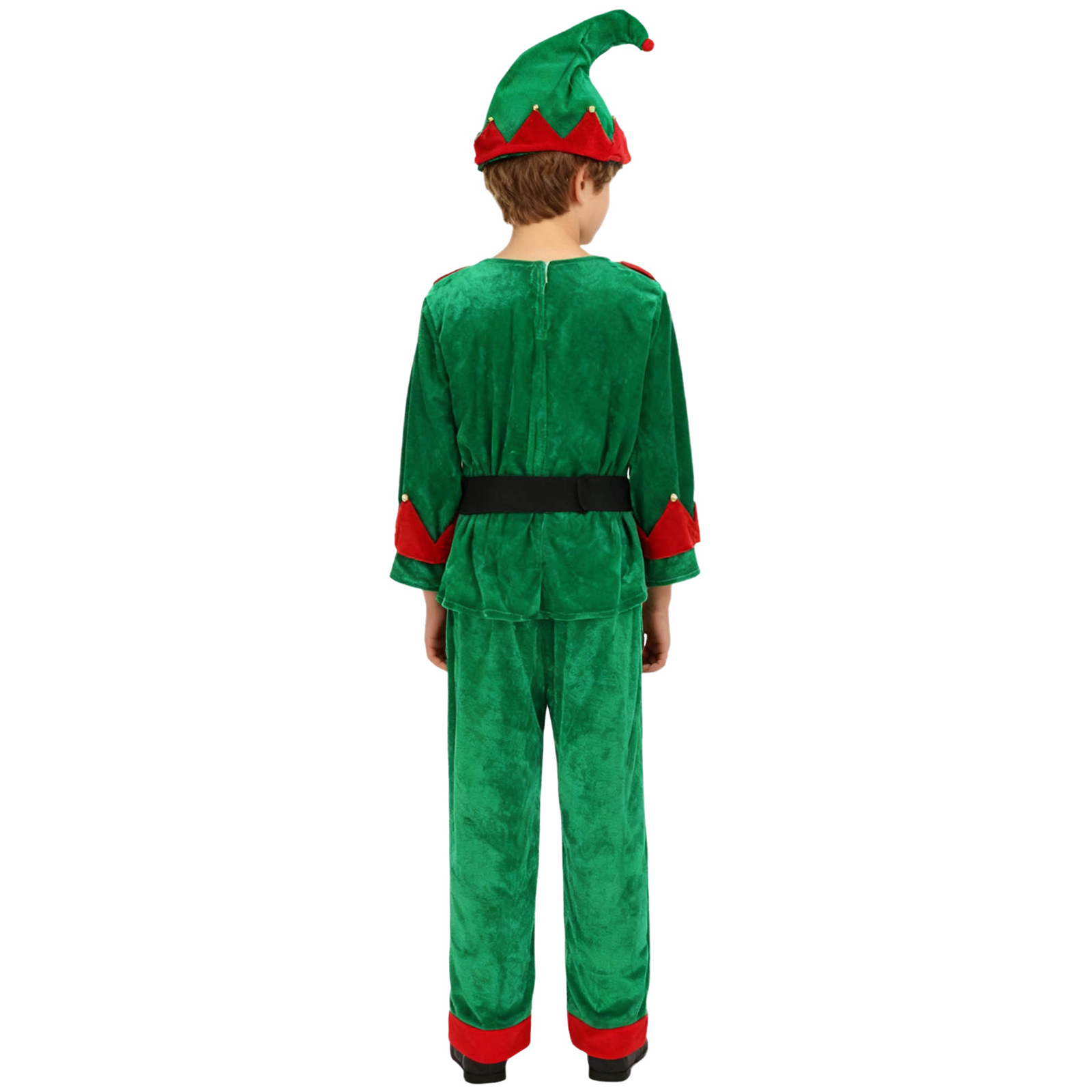Boys Christmas Elf Costume Xma - огляд і ціна Belted Shirt Dress