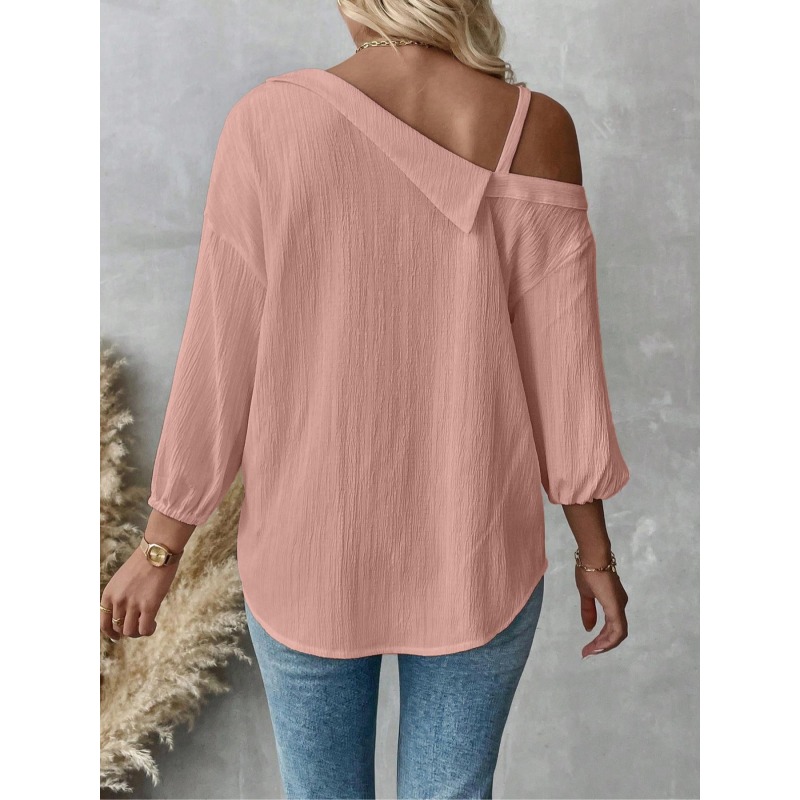 Plus Size1XL-5XL Women Blouses - огляд і ціна Asymmetric Top Women