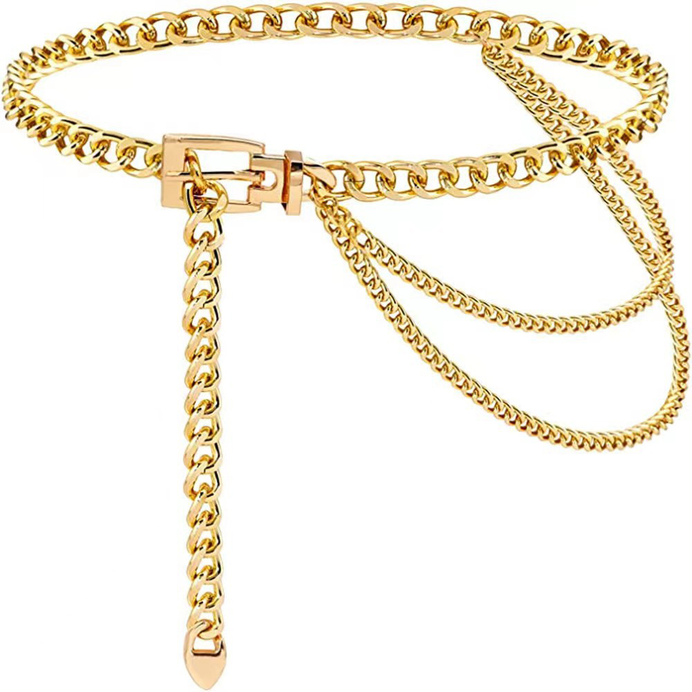 Punk Waist Chain Metal Belt La - огляд і ціна Women'S Fashion Harness
