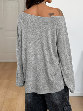 Autumn Gothic Y2K Cupid Print  - огляд і ціна Asymmetric Top Women